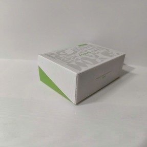 White-Blue Plastic Shoe Box